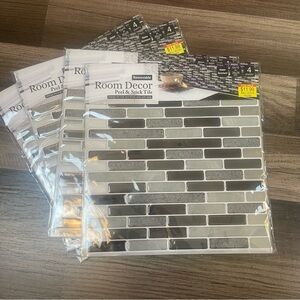 Peel and stick title